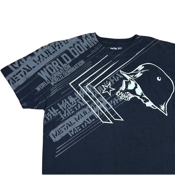 Metal Mulisha Y2K World Domination Graphic T-shirt - Picture 2 of 3